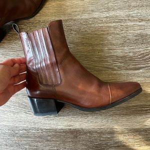Vagabond Leather Booties